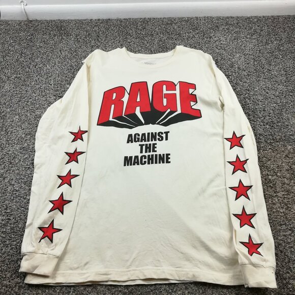 Rage Against The Machine Shirt Mens Large Long Sleeve - Picture 1 of 10